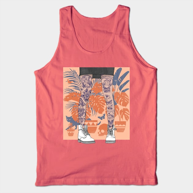 Bee's Knees Tank Top by RikLeeIllustration